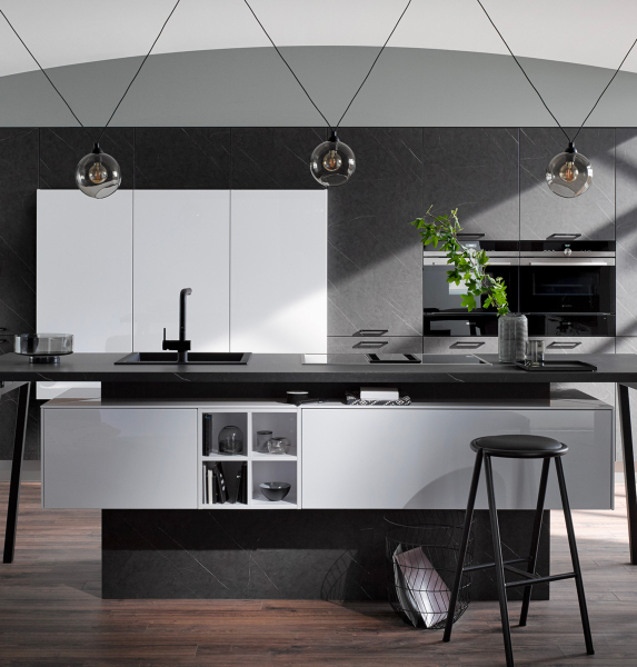 Steri keukens en interieur - Zwarte keuken