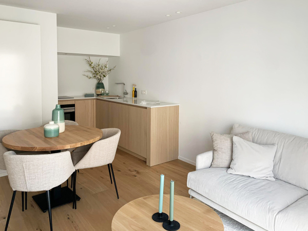 Steri interieur met hout
